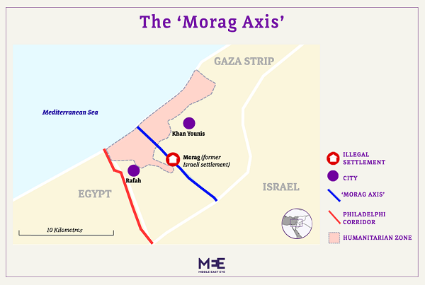 Map morag corridor